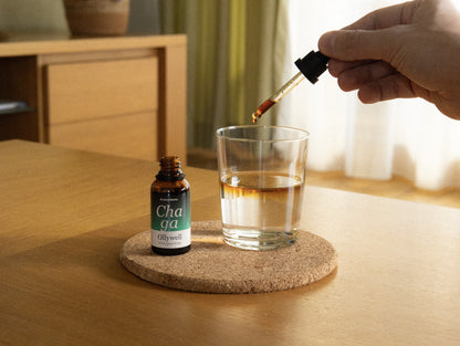 BIO Chaga Ollywell Drops 30 ml dual extract of Inonotus obliquus