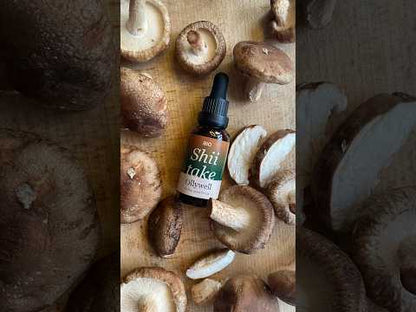 BIO Shiitake Ollywell Drops 30 ml dual extract of Lentinula edodes